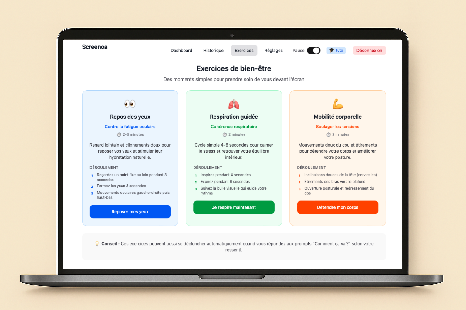 Screenoa App